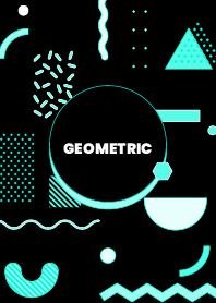 Geometric Youth Black Green