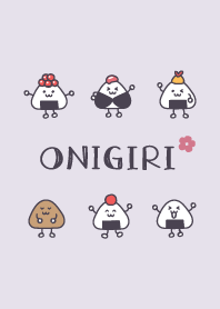 rice ball Flower'Purple'