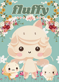 fluffy cute