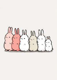 Pastel Color Bunny CapsulesX