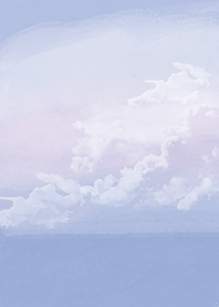 ท้องฟ้าสีม่วงพาสเทล