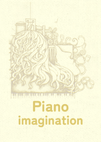 piano imagination  Orchid WHT