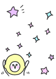 Colorful happy lemon man