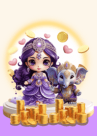 Saturday Ganesha&Lakshmi:Wealth & Love