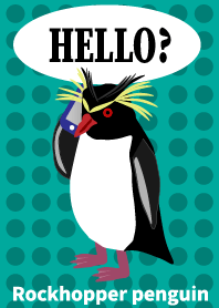 Rockhopper penguin