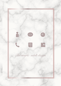 The simple adult design