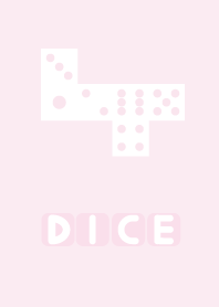 Dice pink and pink simple Theme