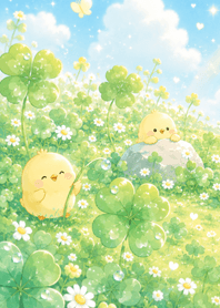 My Lucky Clover Little Chick 004!