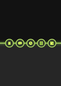 Glowing Icon - LIGHT GREEN -