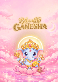 Ganesha Path to Success (Garnet)