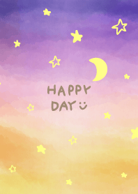 Crescent Moon Star The clean sky10j