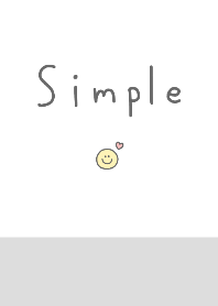simple pastel icon smile