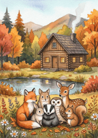 stampAI-autumn forest-yr5MVi