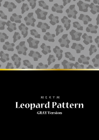 Leopard Pattern -GRAY Version 2-