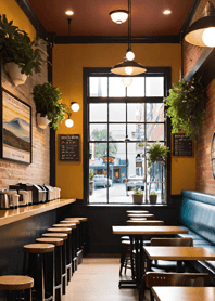 Cozy Coffee shop C67231