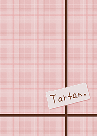 タータンチェック*ピンク