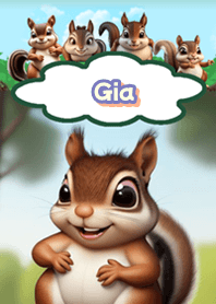 Gia Squirrel Green01