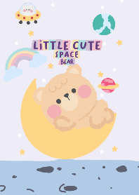 Little Cute Space Bear