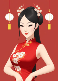 女孩來賀年 abbb0f