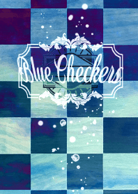 Blue Checkers