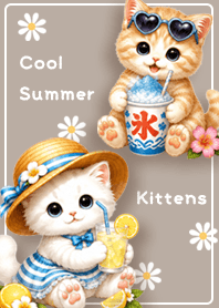 Cool Summer Kittens brown