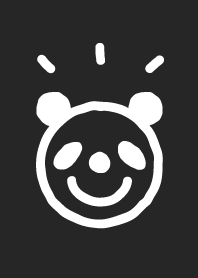 シンプルフェイス(panda)