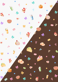 Sweet Treats_White&Brown 01