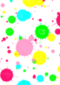 Cute colorful splash