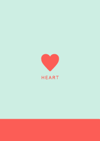 Simple Heart//Red&Sweet Blue Green 07