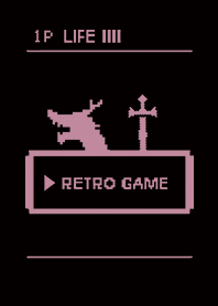 レトロゲーム2 / ブラック&ピンク