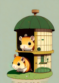 Banyak sekali hamster! 279