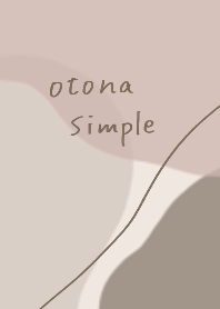 Cute and simple dull colors for adults