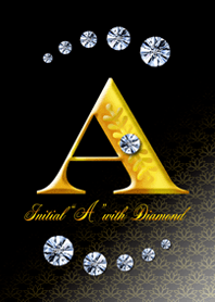 Initial"A" with DIAMOND