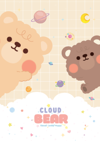 Bear Cute Cloud Smile