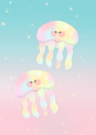 Colorful jellyfish1