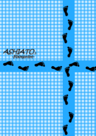 ASHIATO3-Footprint- Blue color ver.