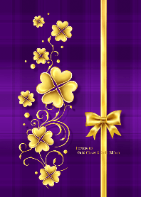 Fortune up Gold Clover & Gold Ribbon 4