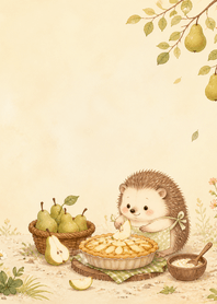 Sand Hedgehog Pear Pie Meadow