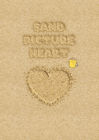 Sand Picture Heart 53