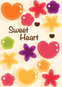 Lovely colorful heart