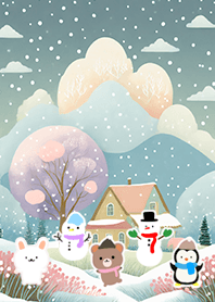 Kawaii scandinavian style(Winter-966)