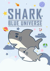 浩瀚宇宙 寶貝鯊魚出沒 藍色3