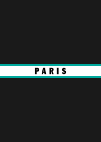 SIMPLE PARIS FRANCE BLACK MINT WHITE
