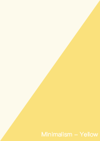 Minimalism - Yellow
