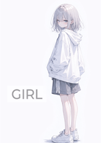Silver-haired girl3.