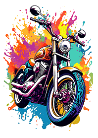 American Moto Version 6 (colorfulcanvas)