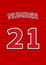 Number 21 red version