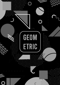 Geometric Black 25