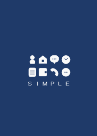 SIMPLE(beige blue)V.376b