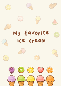 I love fruit ice cream1